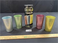 MCM Color Glo Amuminum Tumbler Set in Tube