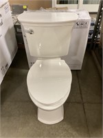 American Standard White Elongated Toilet