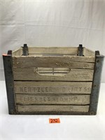 Vintage Hertzler’s Dairy Crate, Elizabethtown, PA