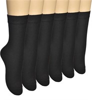 NEW $34 (9-12) 6-Pair Women's Sock