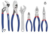 WORKPRO Large Pliers & Wrench Set 6-Piece