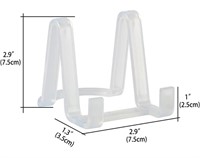 Plate Stands for Display - Plastic Easel Stand