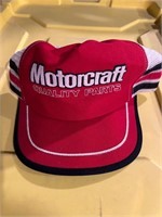 Vintage Trucker Hat Motorcraft 3 Stripe