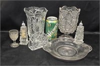 LOT OF CRYSTAL & GLASS