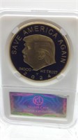 Donald Trump Slabbed Collectible Coin