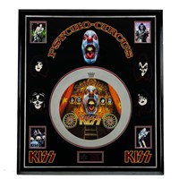 KISS "Psycho Circus" Drum Head Signed