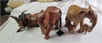 African Wood Carved Pieces