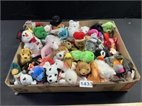 Flat of TY Beanie Babies