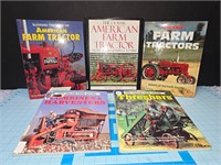 Assorted tractor and farm machinery books