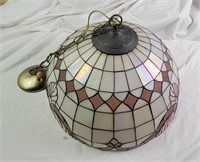 Stained Glass Hanging Lampshade