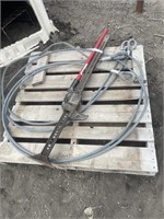 48" jack all, a pair of 3/4" x 20ft cables