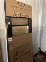 Andersen 36 x 80 Black Storm door