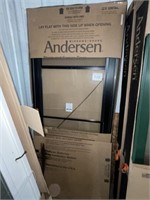 Andersen® RH Black Reversible Storm Door