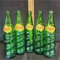 1950's Squirt Spiral Bottles