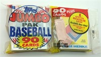 Topps Jumbo Pak Baseball Cards