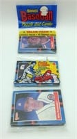Donruss Baseball puzzle and Cards Value pack