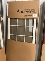 Andersen® White Gliding Patio Door PANEL x 2