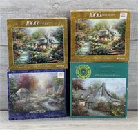 HARMONY SERIES & THOMAS KINKADE PUZZLES 1000 PCS