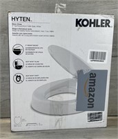 KOHLER HYTEN RAISED TOILET SEAT NEW NEVER USED