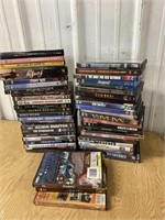 Large lot of bluray and DVDs