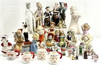 Figurines Group, Porcelain, Ceramic & More