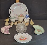 Vtg Porcelain and Glassware Items