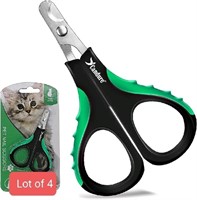 Lot of 4 Candure Cat Pet Nail Clippers for Profess