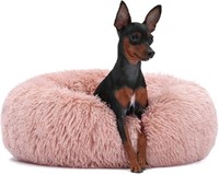 Neekor Pet - Luxury Faux Fur Round Donut Cushion P
