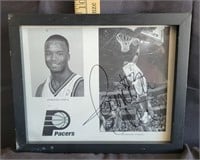 Autographed Jermaine O'Neal Indiana Pacers