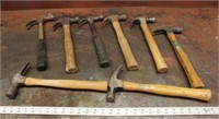 8 Asstd. Claw Hammers