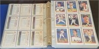 Lg A-Z Binder of 1992 Baseball Cards