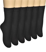NEW $39 (9-12) 6-Pair Women's Socks