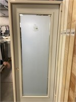 32" RH Steel Full View Exterior Door