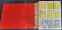 Lg A-Z Binder of 1991 Baseball Cards