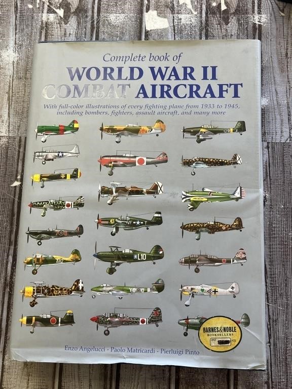WWII Combat Aircraft Coffee Table Book