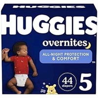 Huggies Overnites Nighttime Diapers Size 5 44 Ct
