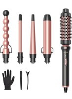 Wavytalk 5 in 1 Curling Iron Wand Set