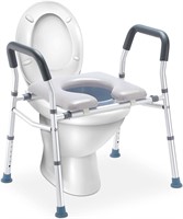 $130  HEAO 3-in-1 Raised Toilet Seat  300 lbs