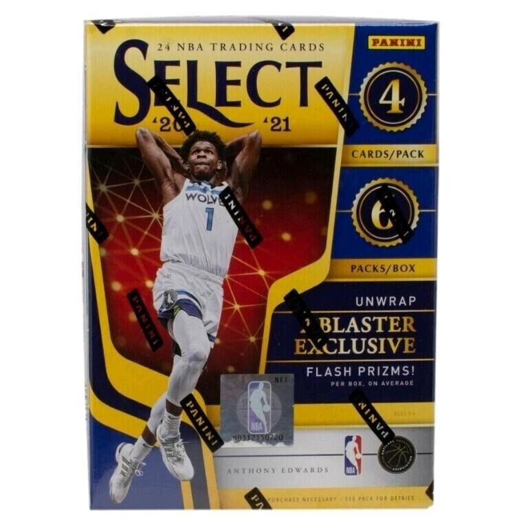 2020-21 Panini Select NBA Basketball Card Blaster