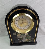 Black Lacquer Quartz Clock