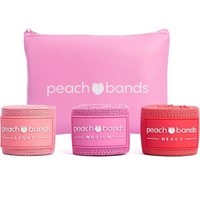 Peach bands fabric resistance exercise bands