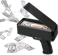 Rozotkoe Black Money Gun Shooter Handheld, 100 PCs