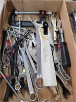 Wrenches, C clamp, vise grips