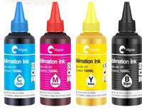 4 Hiipoo Sublimation Ink Refilled Bottles
