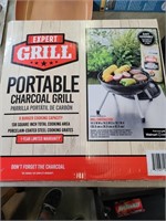 New portable charcoal grill