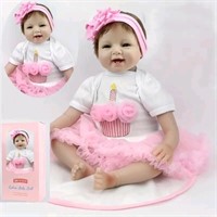 Ziyiui 22 Inch/55cm Reborn Dolls For Baby Girls So