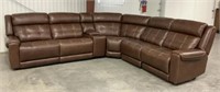 6 Pc Leather Power Reclining Sectional Sofa