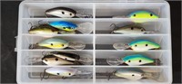 Planon Box 12pc Deep Diving Crankbaits