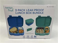 Bentgo Fresh 2 Pk Leak Proof Lunch Boxes