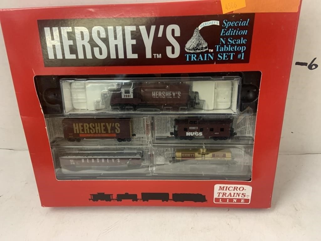 Hershey’s Micro Train Line Train Set